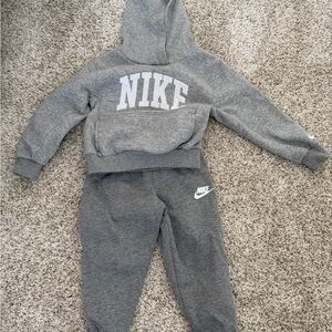 Nike Toddler 3T Grey Sweatshirt and Joggers
